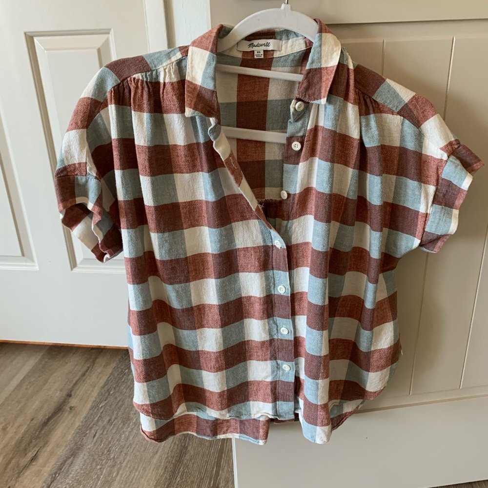 Madewell button down shirt XS